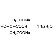 Disodium Citrate Sesquihydrate >98.0%(T) - CAS 6132-05-4