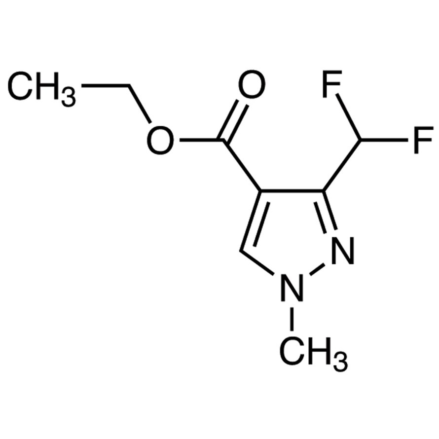 Ethyl 3-(Difluoromethyl)-1-methylpyrazole-4-carboxylate >98.0%(GC) - CAS 141573-95-7