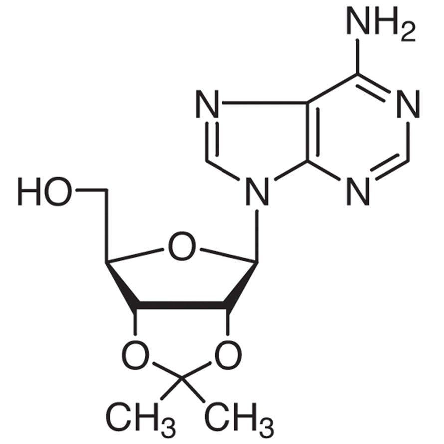 2',3'-O-Isopropylideneadenosine >98.0%(T)(HPLC) - CAS 362-75-4