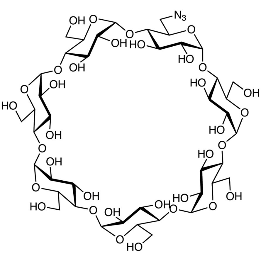 6A-Azido-6A-deoxy-β-cyclodextrin >85.0%(HPLC) - CAS 98169-85-8