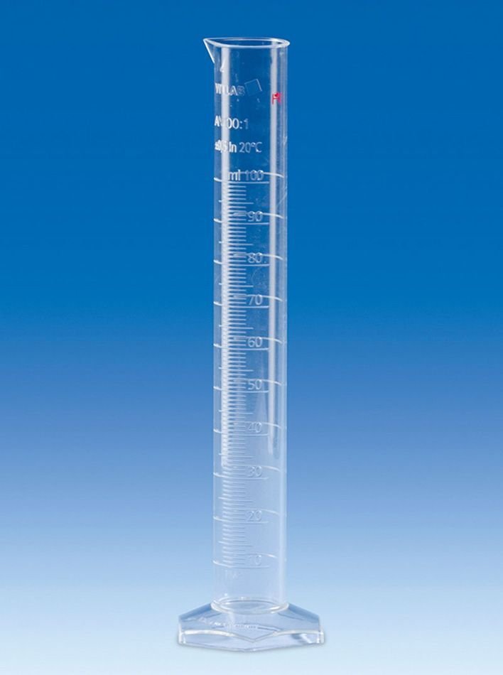 Mezür Plastik (Pmp), Uzun Form, Sertifikalı, Baskılı Şeffaf Skala - A Kalite   500 ml
