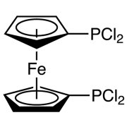 1,1'-Bis(dichlorophosphino)ferrocene >95.0%(T) - CAS 142691-70-1