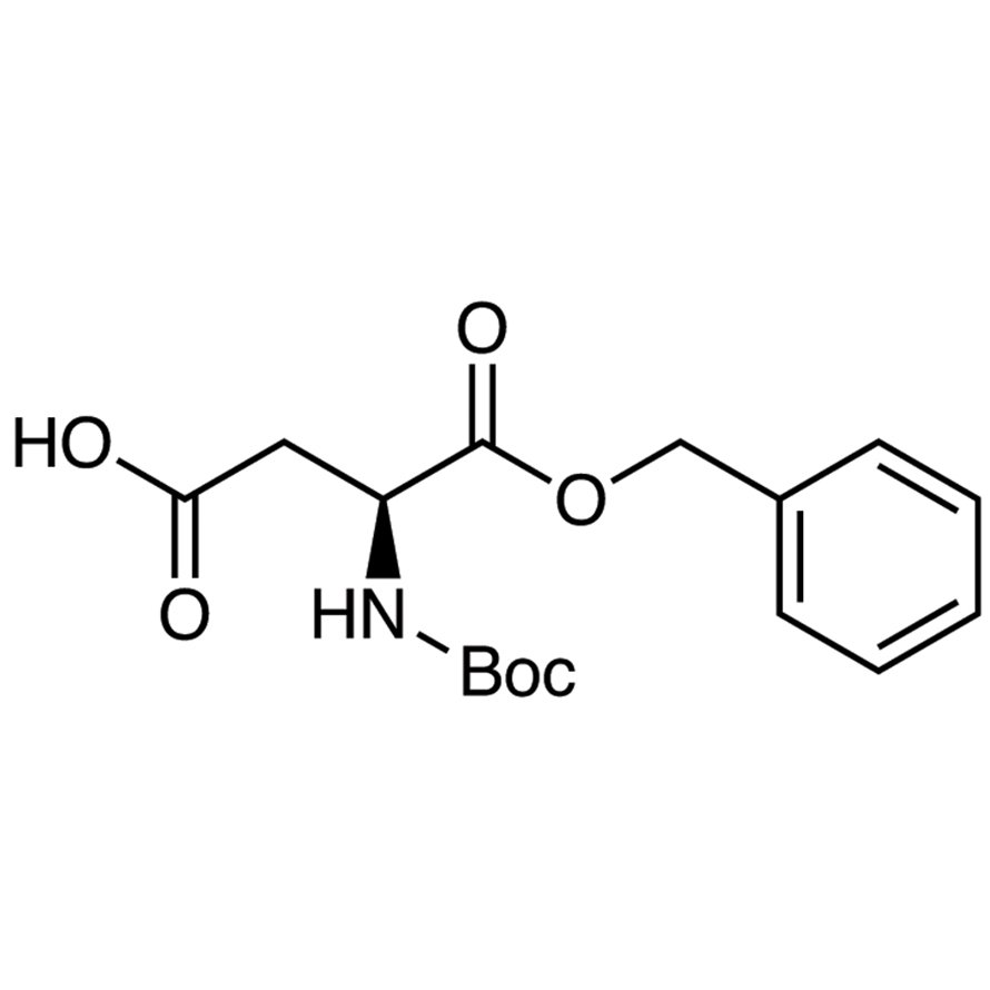 1-Benzyl N-(tert-Butoxycarbonyl)-L-aspartate >98.0%(T)(HPLC) - CAS 30925-18-9
