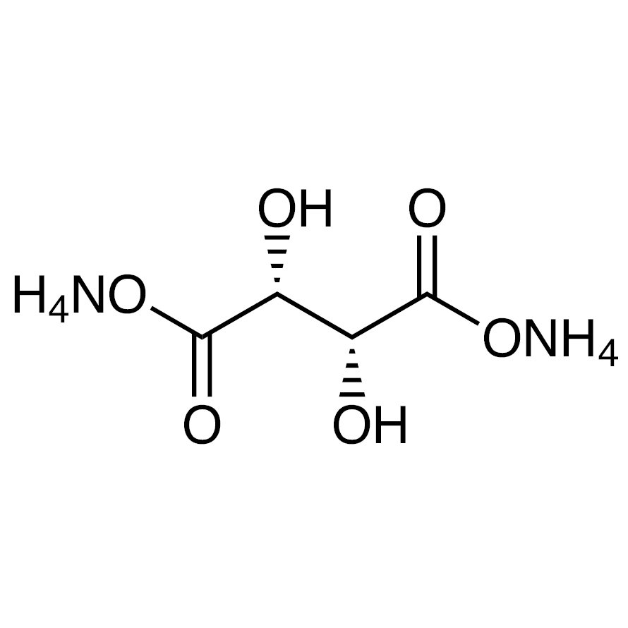 Diammonium L-(+)-Tartrate >98.0%(T) - CAS 3164-29-2