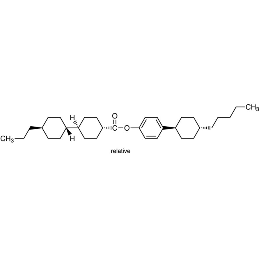 4-(trans-4-Pentylcyclohexyl)phenyl (trans,trans)-4'-Propyl-[1,1'-bi(cyclohexane)]-4-carboxylate >98.0%(GC) - CAS 131790-57-3