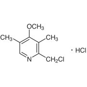 2-(Chloromethyl)-4-methoxy-3,5-dimethylpyridine Hydrochloride >98.0%(T)(HPLC) - CAS 86604-75-3