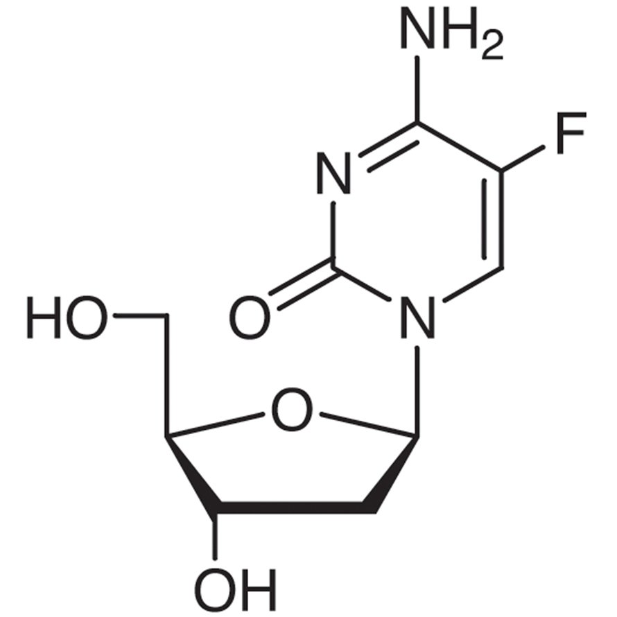 2'-Deoxy-5-fluorocytidine >98.0%(T)(HPLC) - CAS 10356-76-0