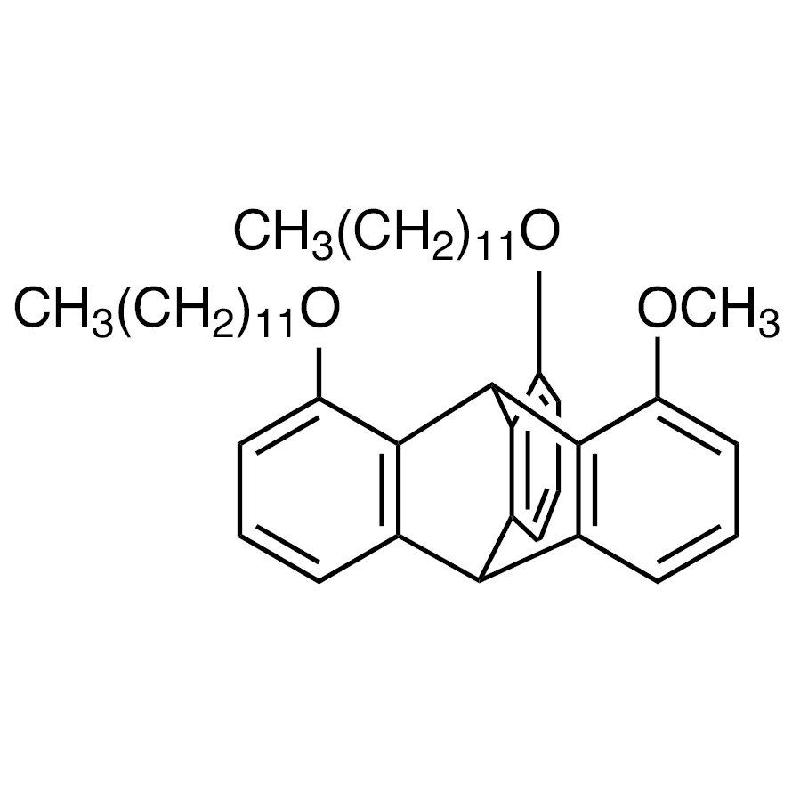 1,8-Didodecyloxy-13-methoxytriptycene >95.0%(HPLC) - CAS 1798293-53-4