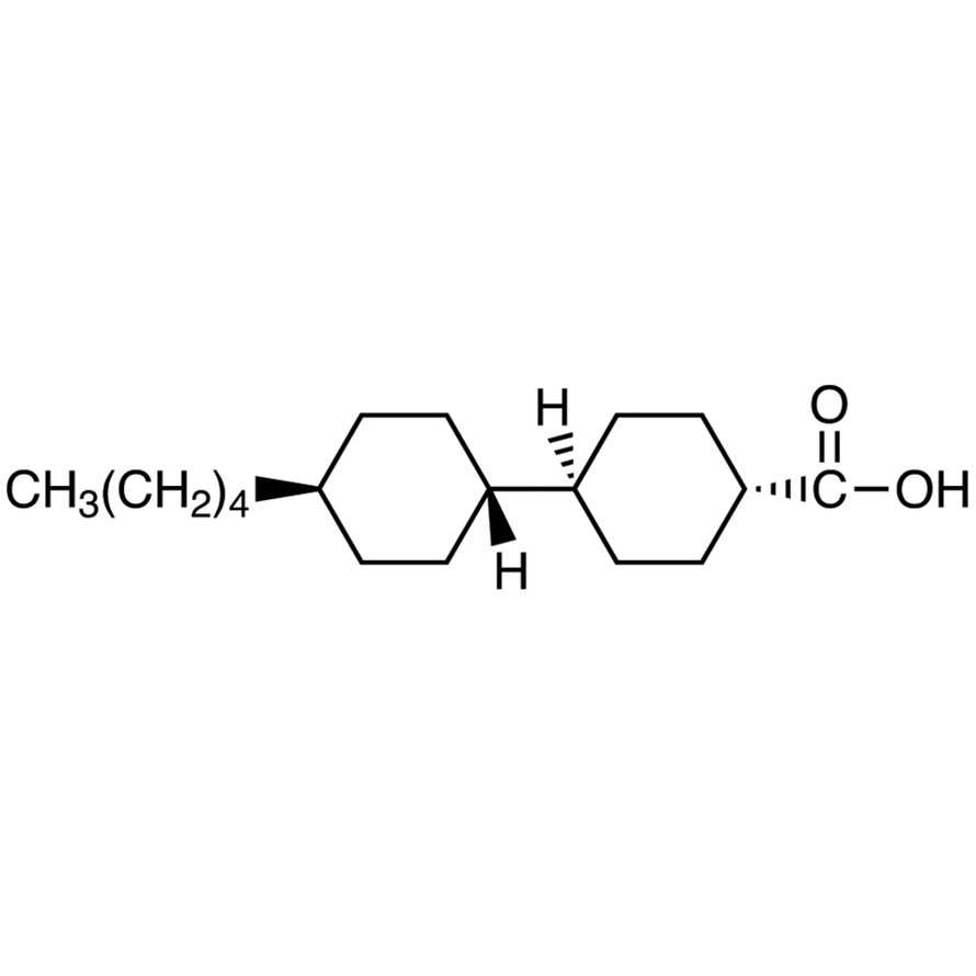 trans,trans-4'-Pentylbicyclohexyl-4-carboxylic Acid >98.0%(GC) - CAS 65355-33-1