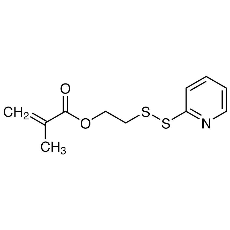 2-(2-Pyridinyldithio)ethyl Methacrylate (stabilized with MEHQ) >98.0%(HPLC) - CAS 910128-59-5