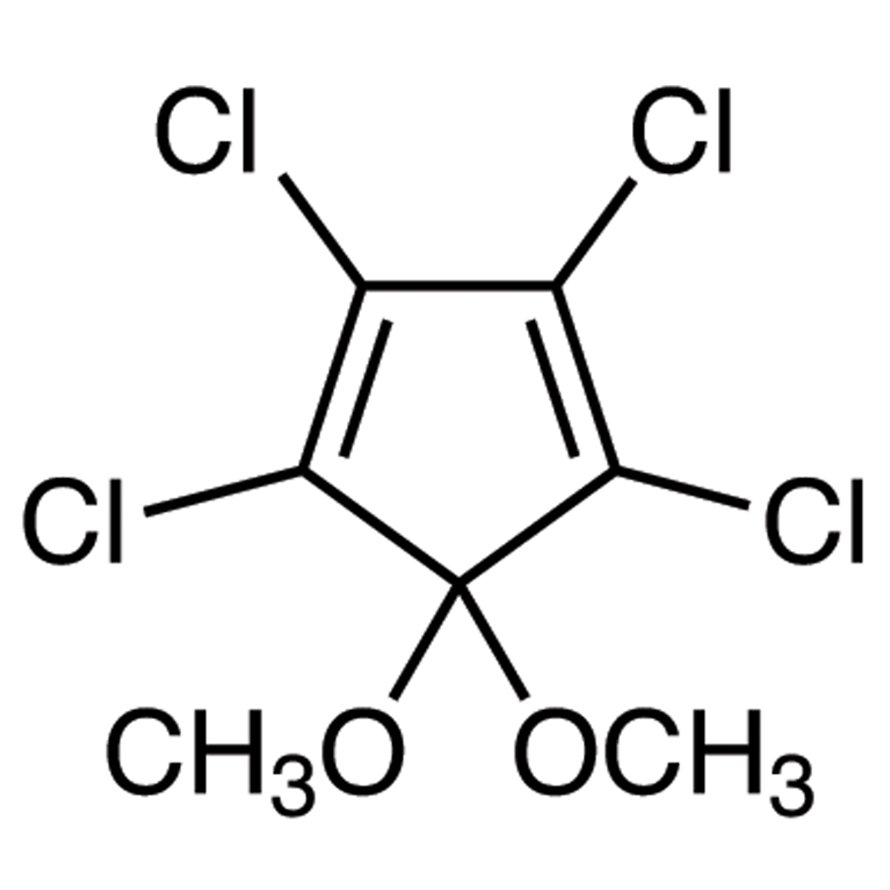 5,5-Dimethoxy-1,2,3,4-tetrachlorocyclopentadiene >95.0%(GC) - CAS 2207-27-4