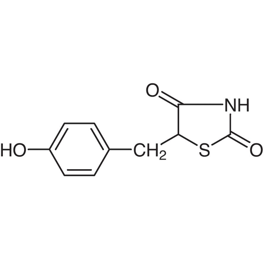 5-(4-Hydroxybenzyl)-2,4-thiazolidinedione >95.0%(T)(HPLC) - CAS 74772-78-4