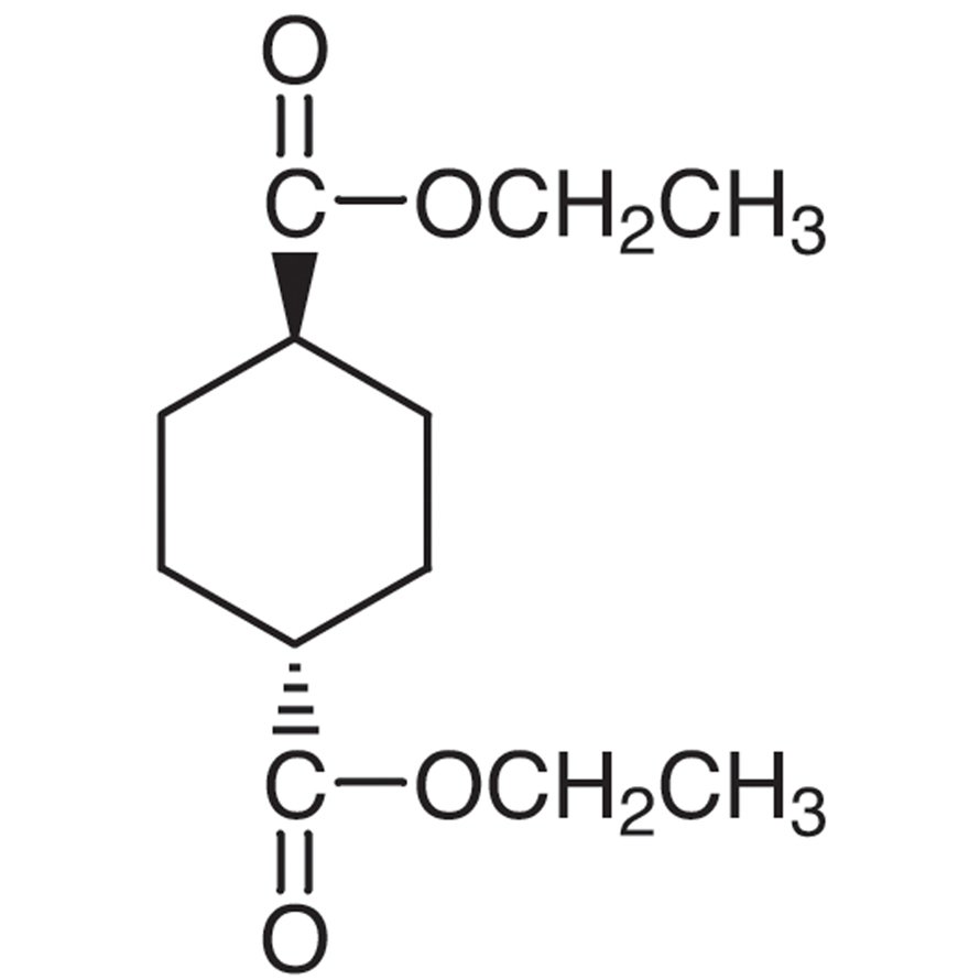 Diethyl trans-1,4-Cyclohexanedicarboxylate >98.0%(GC) - CAS 19145-96-1