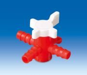 Musluk Vanası  (Pe/Pp) 3 Yollu   Ø 5 mm