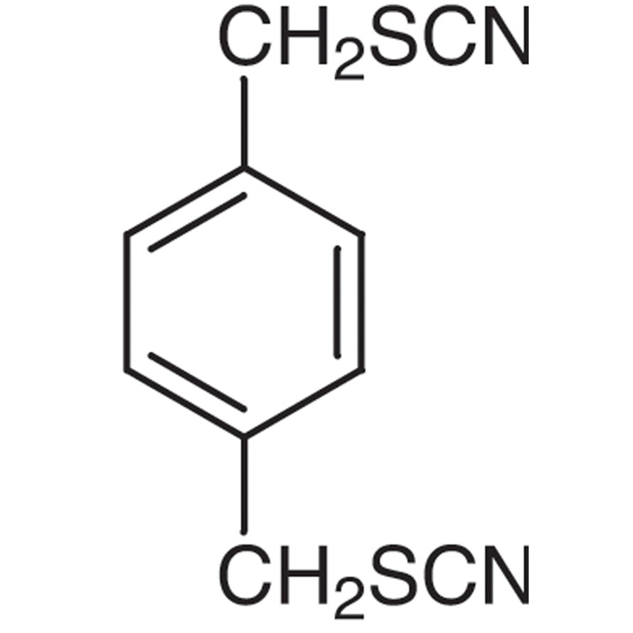 p-Xylylene Dithiocyanate >98.0%(GC) - CAS 62855-80-5