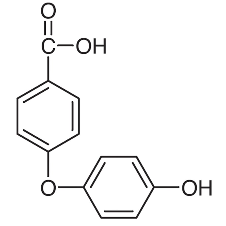 4-(4-Hydroxyphenoxy)benzoic Acid >99.0%(GC)(T) - CAS 500-76-5