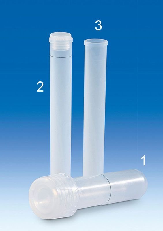 Numune Alma Tüpü (Pfa) Kapaklı (10 Ml De İşaretli)   12 ml