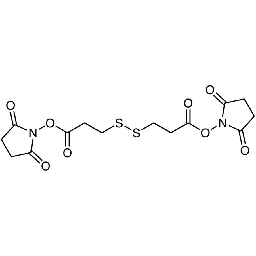 Di(N-succinimidyl) 3,3'-Dithiodipropionate [Cross-linking Reagent] >97.0%(N) - CAS 57757-57-0
