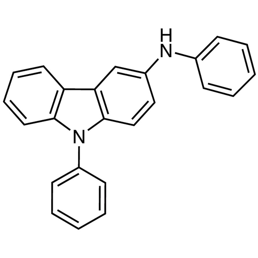 N,9-Diphenyl-9H-carbazol-3-amine >98.0%(HPLC)(N) - CAS 894791-43-6
