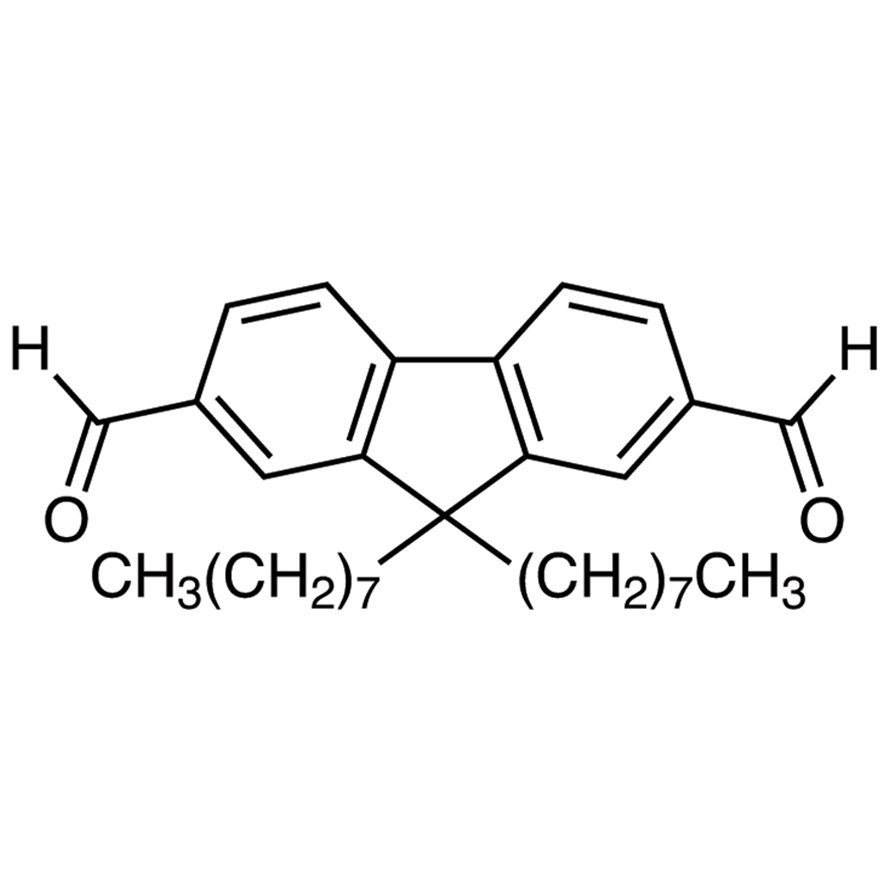 9,9-Di-n-octylfluorene-2,7-dicarboxaldehyde >98.0%(GC) - CAS 380600-91-9