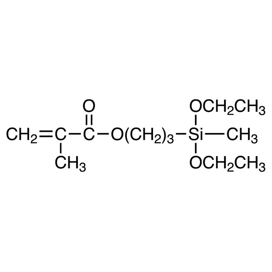 3-[Diethoxy(methyl)silyl]propyl Methacrylate >98.0%(GC) - CAS 65100-04-1