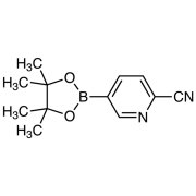 2-Cyano-5-(4,4,5,5-tetramethyl-1,3,2-dioxaborolan-2-yl)pyridine >98.0%(T) - CAS 741709-63-7