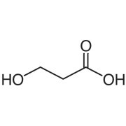 3-Hydroxypropionic Acid (contains varying amounts of 3,3'-Oxydipropionic Acid) (ca. 30% in Water, ca. 3.6mol/L)  - CAS 503-66-2