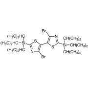 4,4'-Dibromo-2,2'-bis(triisopropylsilyl)-5,5'-bithiazole >98.0%(HPLC) - CAS 1223559-98-5