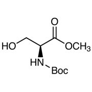 N-(tert-Butoxycarbonyl)-L-serine Methyl Ester >95.0%(HPLC)(N) - CAS 2766-43-0