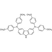 N,N,N',N'-Tetrakis(4-methoxyphenyl)-9H-carbazole-3,6-diamine >98.0%(HPLC)(N) - CAS 1630723-98-6