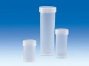 Numune Kabı (Pp) Vidalı Kapaklı, Kapak Pe-Ld, Şefaf, Sızdırmaz   18 ml
