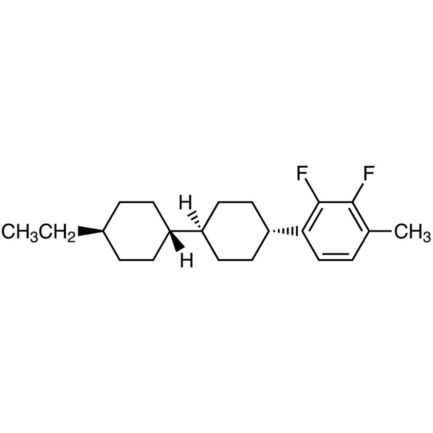 trans,trans-4-(2,3-Difluoro-4-methylphenyl)-4'-ethylbicyclohexyl >98.0%(GC) - CAS 174350-08-4