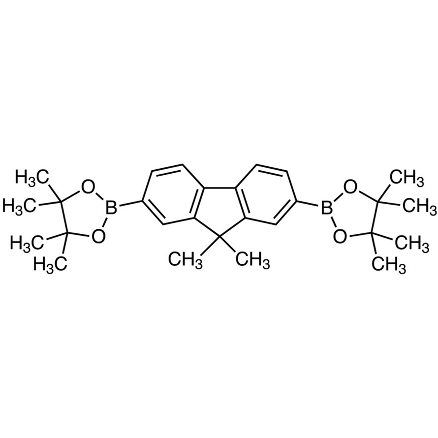 2,7-Bis(4,4,5,5-tetramethyl-1,3,2-dioxaborolan-2-yl)-9,9-dimethylfluorene >98.0%(T)(HPLC) - CAS 325129-69-9