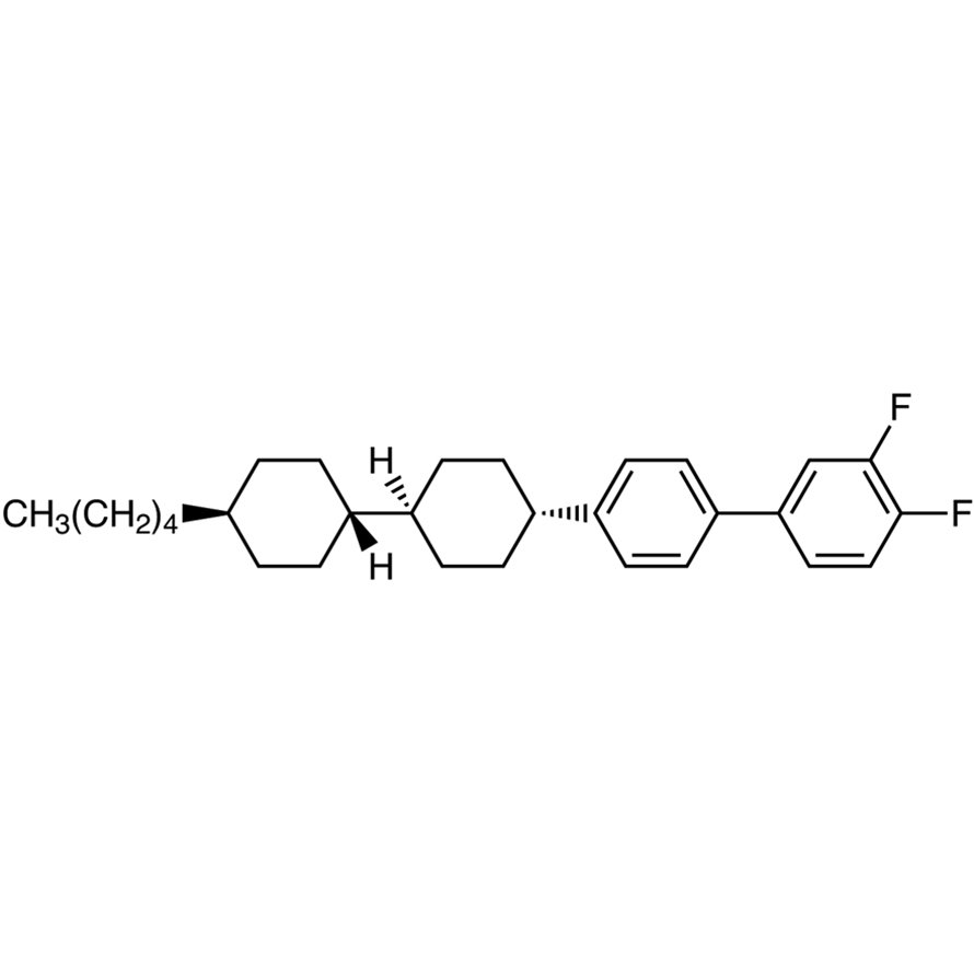 trans,trans-3,4-Difluoro-4'-(4'-pentylbicyclohexyl-4-yl)biphenyl >98.0%(GC) - CAS 136609-96-6