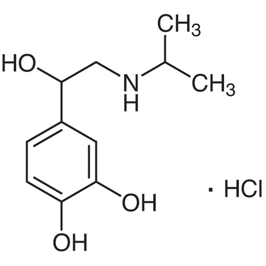 Isoproterenol Hydrochloride >99.0%(T) - CAS 51-30-9