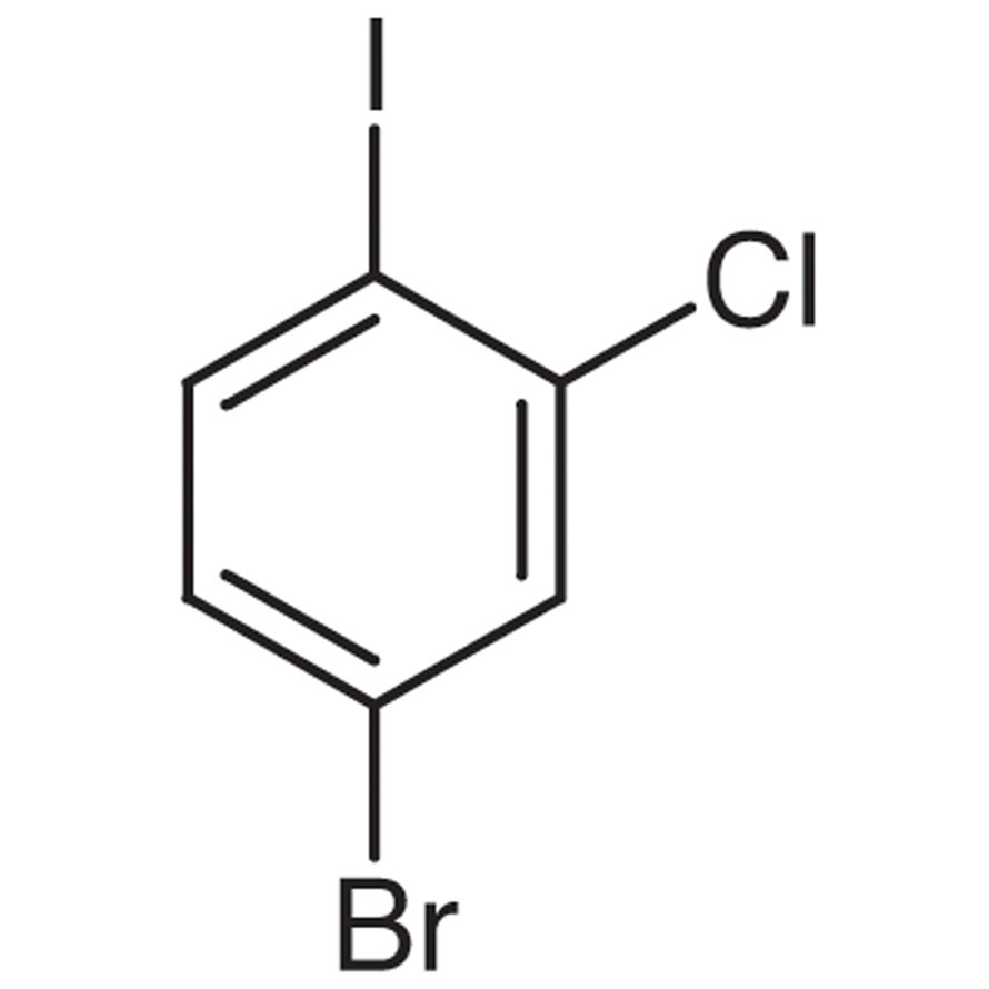 4-Bromo-2-chloro-1-iodobenzene >97.0%(GC) - CAS 31928-47-9