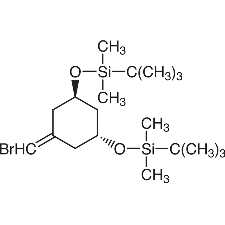 (1R,3R)-5-(Bromomethylene)-1,3-bis(tert-butyldimethylsilyloxy)cyclohexane >95.0%(GC) - CAS 387834-41-5