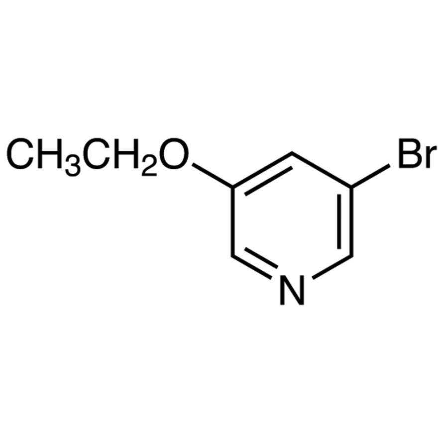 3-Bromo-5-ethoxypyridine >97.0%(GC)(T) - CAS 17117-17-8