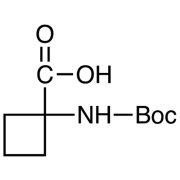 N-tert-Butoxycarbonyl-1-aminocyclobutanecarboxylic Acid >98.0%(GC)(T) - CAS 120728-10-1