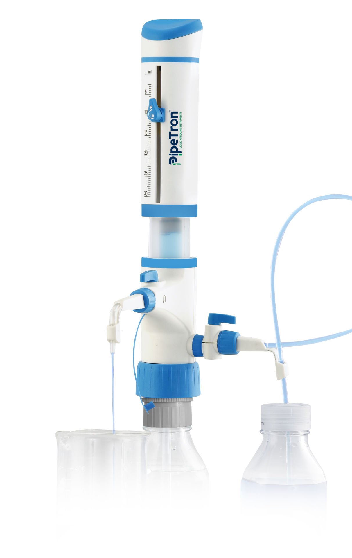 Pipetron Ultimus Şişe Üstü Dispenser Çift Çıkışlı 1-10 mL