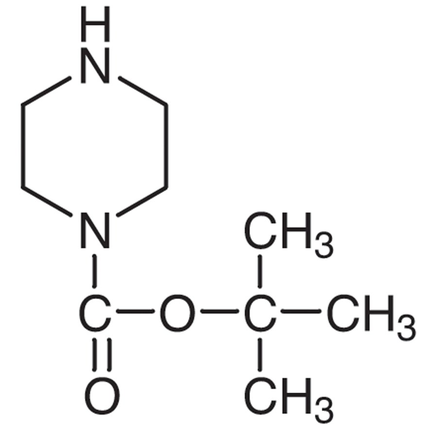 1-(tert-Butoxycarbonyl)piperazine >98.0%(GC)(T) - CAS 57260-71-6