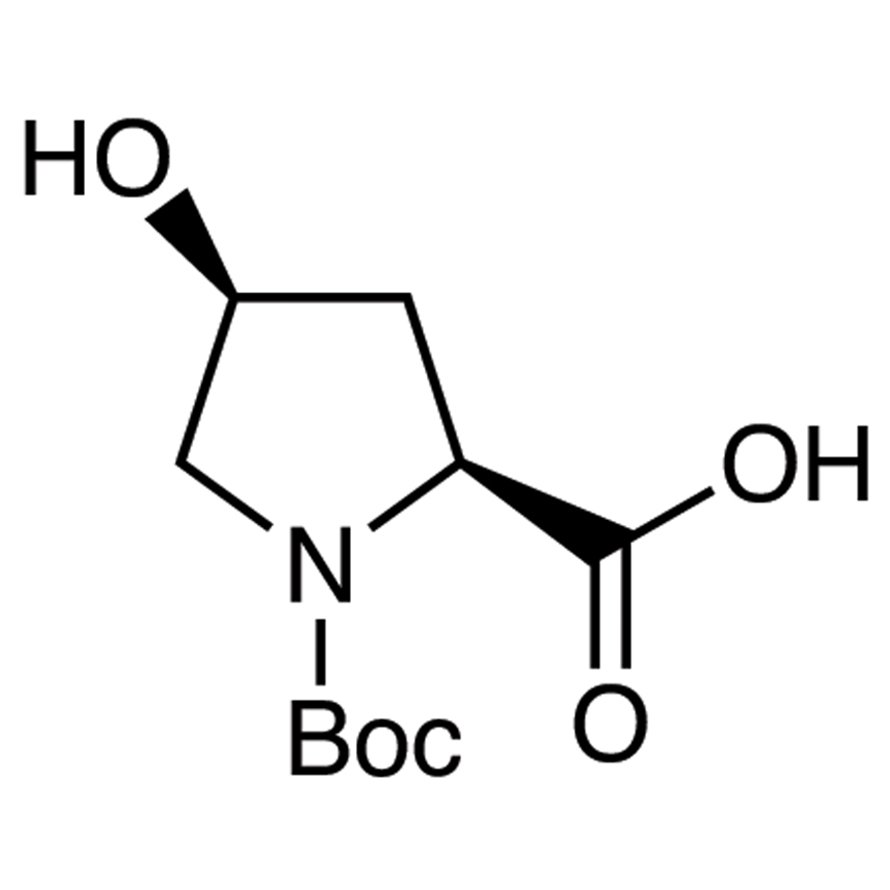 cis-N-(tert-Butoxycarbonyl)-4-hydroxy-L-proline >98.0%(T)(HPLC) - CAS 87691-27-8