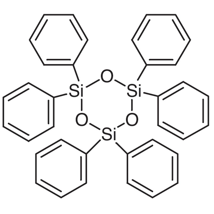 Hexaphenylcyclotrisiloxane >96.0%(GC) - CAS 512-63-0