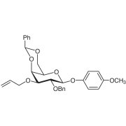 4-Methoxyphenyl 3-O-Allyl-2-O-benzyl-4,6-O-benzylidene-β-D-galactopyranoside >98.0%(HPLC) - CAS 2160551-35-7