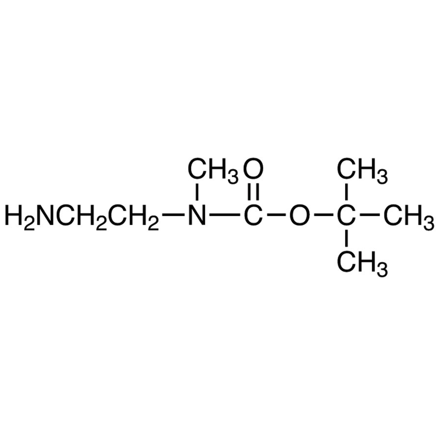 N-(tert-Butoxycarbonyl)-N-methyl-1,2-ethylenediamine >95.0%(GC)(T) - CAS 121492-06-6