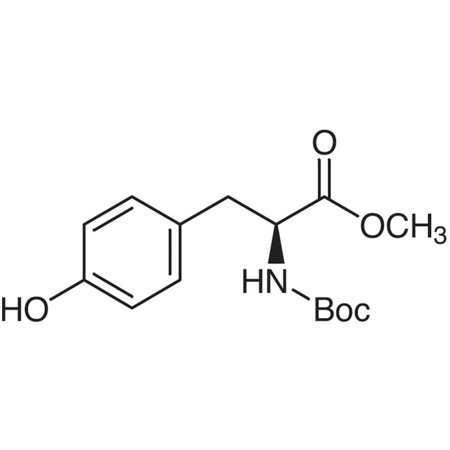 N-(tert-Butoxycarbonyl)-L-tyrosine Methyl Ester >98.0%(HPLC)(N) - CAS 4326-36-7