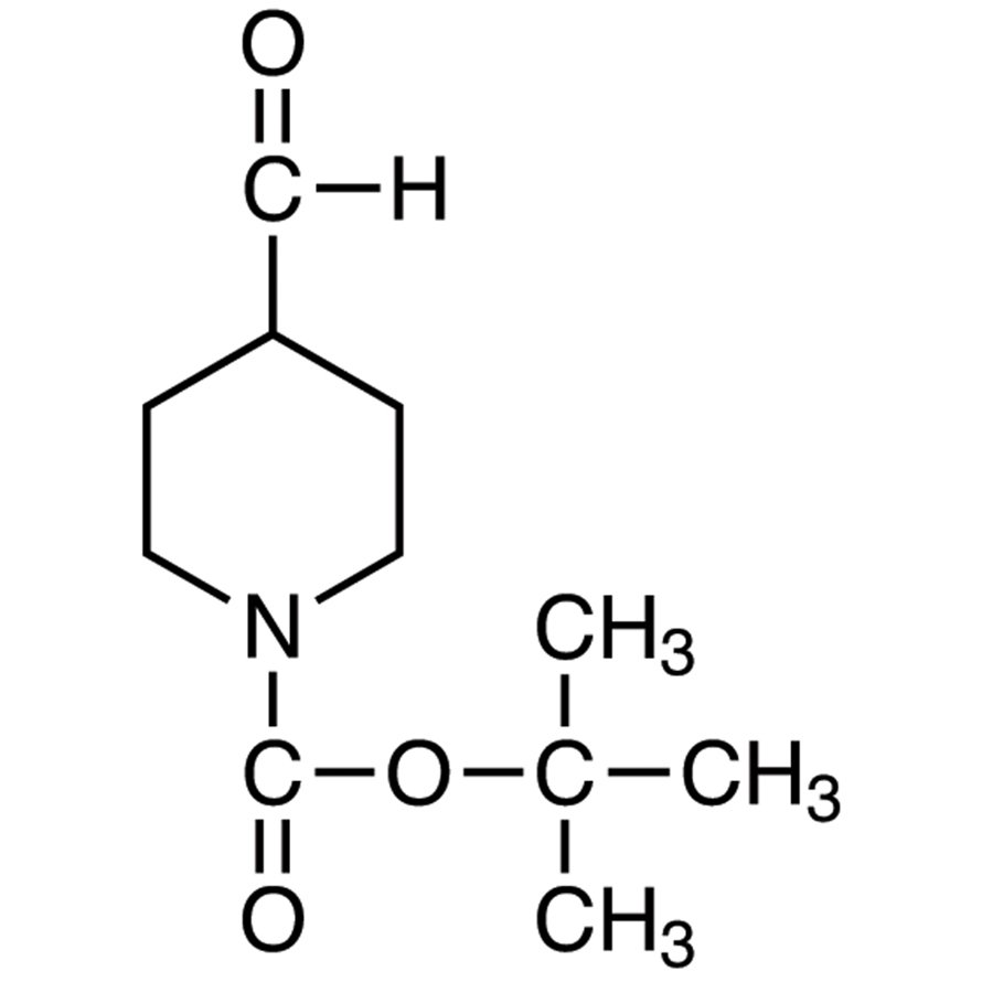 1-(tert-Butoxycarbonyl)-4-piperidinecarboxaldehyde >95.0%(GC) - CAS 137076-22-3