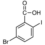 5-Bromo-2-iodobenzoic Acid >98.0%(GC)(T) - CAS 21740-00-1