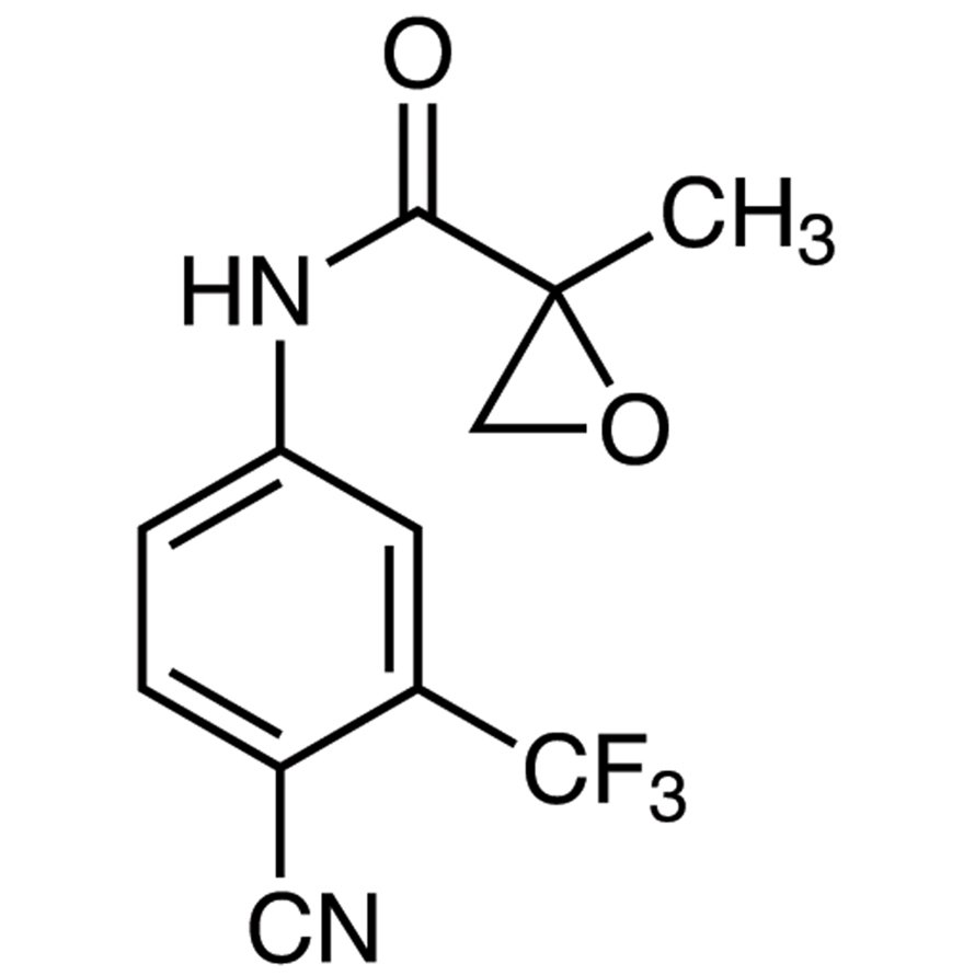 N-[4-Cyano-3-(trifluoromethyl)phenyl]-2-methyloxirane-2-carboxamide >95.0%(GC) - CAS 90357-51-0