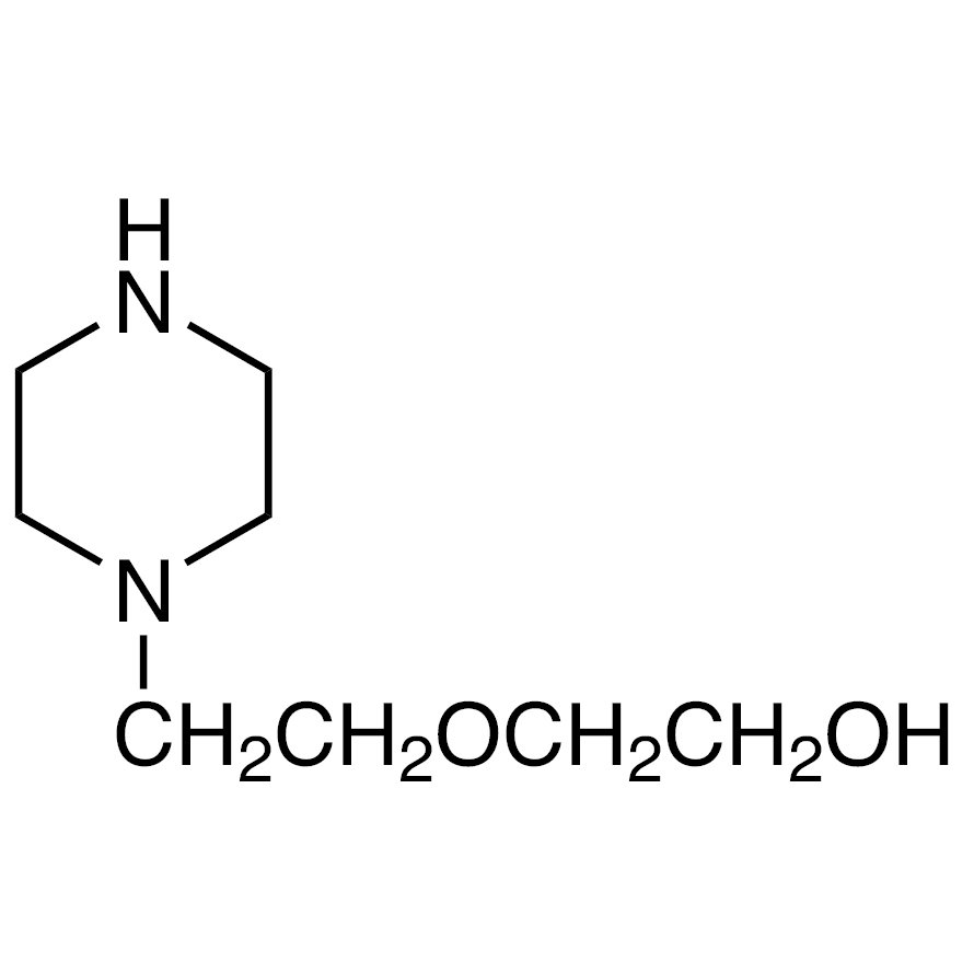 1-[2-(2-Hydroxyethoxy)ethyl]piperazine >98.0%(GC)(T) - CAS 13349-82-1